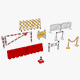 Barriers - 3DOcean Item for Sale