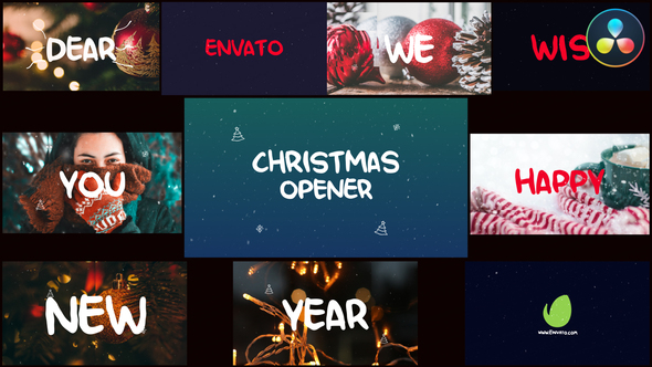 Christmas Opener | DaVinci Resolve