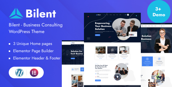 Bilent - Business Consulting WordPress Theme