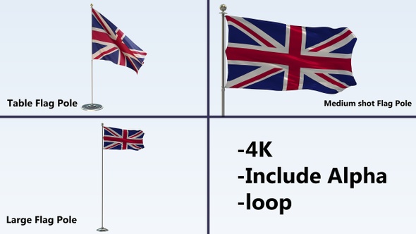 United Kingdom Pole Pack 4k-Loop