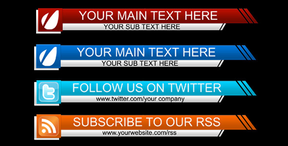 Lower Third Pack alt