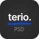 Terio - Creative Agency PSD Template - ThemeForest Item for Sale