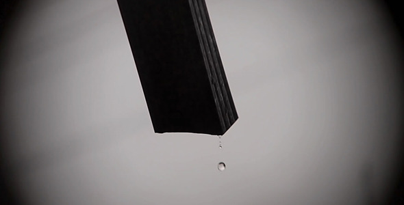 Water Dripping From The Iron