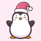 Christmas Penguin Kawaii - GraphicRiver Item for Sale