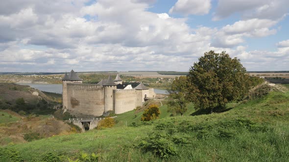 Khotyn Fortress in Ukraine