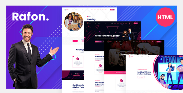 Rafon - Business Agency HTML Template