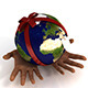 Earth on Hand - 3DOcean Item for Sale