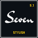 Seven - Stylish WordPress Theme - ThemeForest Item for Sale