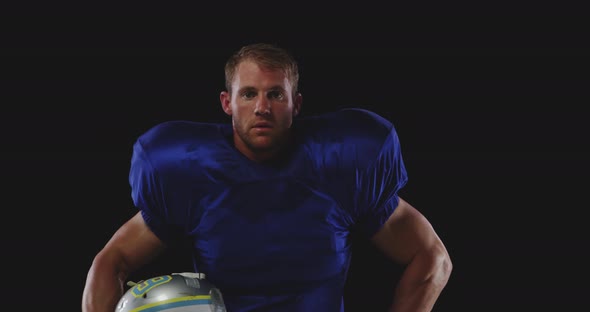 American football player