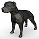 staffy staffordshire bull terrier - 3DOcean Item for Sale