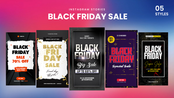 Black Friday Sale Instagram Stories