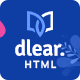 Dlear - Education HTML Template - ThemeForest Item for Sale