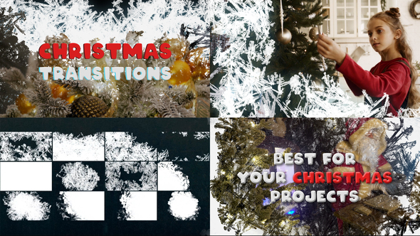 Ice Christmas Transitions | After Effects alt