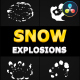 Cartoon Snow Explosions | DaVInci Resolve - VideoHive Item for Sale