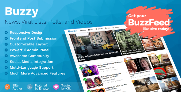 Buzzy: Exciting Updates, Trending Content, Interactive Surveys, and Engaging Clips