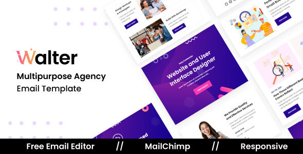 Walter Agency - Multipurpose Responsive Email Template