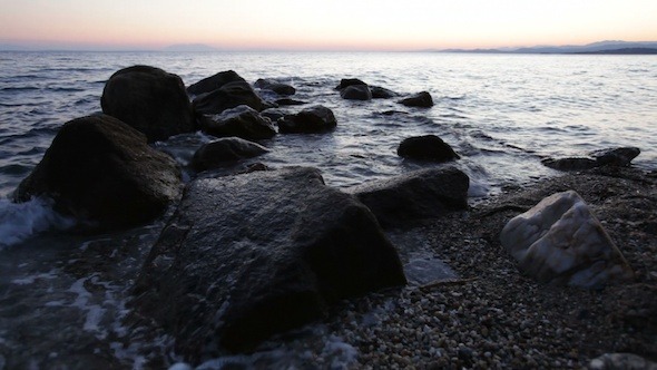 Sea View Of Sthonia, Chalkidiki, Greece