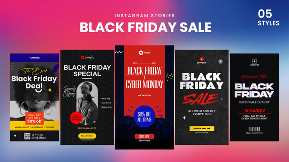 Black Friday Sale Instagram Stories