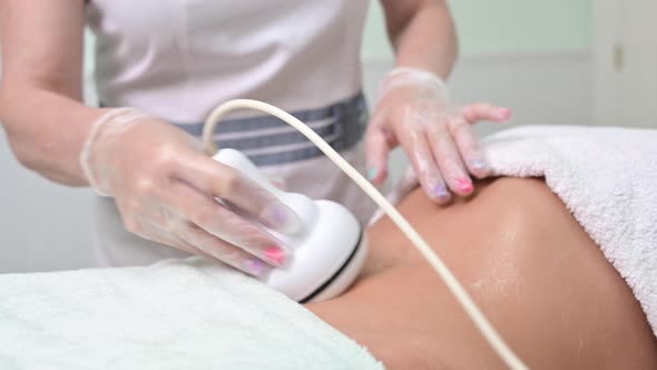 Ultrasound Cavitation Body Contouring Treatment