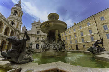 mous religious monument, Ancona province, Marche, Italy