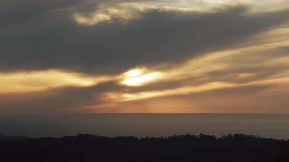 Timelapse Sunset from Monte Do Faro