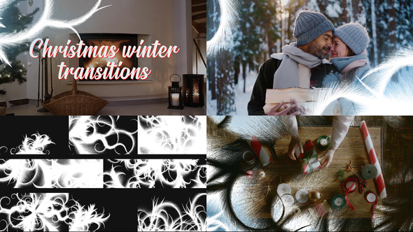 Christmas Winter Transitions for FCPX alt