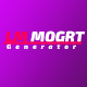 LM Mogrt Generator - VideoHive Item for Sale