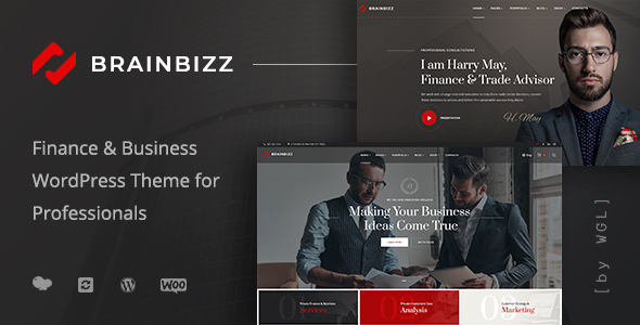 BrainBizz - Finance & Business WordPress Theme