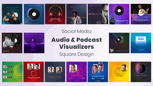 Social Media Audio Visualizer