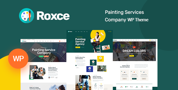 Roxce – Painting Services WordPress Theme + RTL
