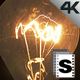 Electric Sparks In Old Lamp - VideoHive Item for Sale