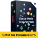 Social Media Graphics for Premiere Pro - VideoHive Item for Sale