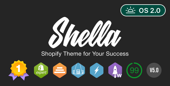 Shella - Multipurpose Shopify Theme. Fast, Clean, and Flexible. OS 2.0