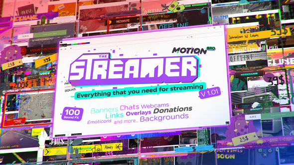 The Streamer | Everything for Web • Twitch • Youtube • Live