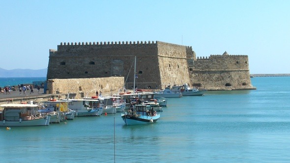 Sea Port Near Medieval Castle, Heraklion, Crete 2 alt