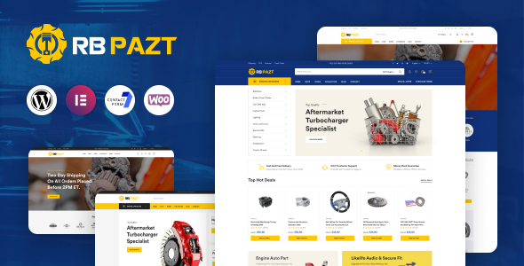 RBpazt – Auto Parts WooCommerce Theme