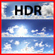 3er HDRI sky pack 01 - blue sky, sunny cloudy - 3DOcean Item for Sale