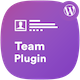 The Team Pro - Team Showcase WordPress Plugin - CodeCanyon Item for Sale
