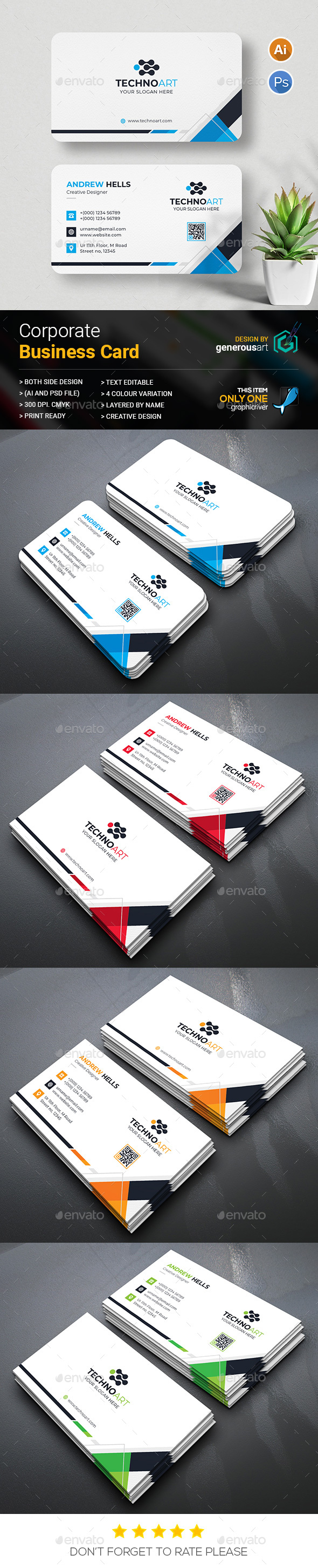 2024's Best Selling Business Card Templates & Designs
