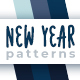 Iconic New Year Seamless Patterns - GraphicRiver Item for Sale