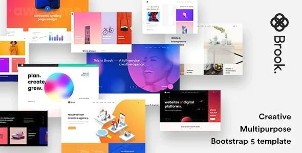 Brook - Creative Agency & Business HTML Template