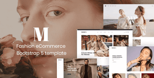 Moren - Fashion Store HTML Template using Bootstrap 5