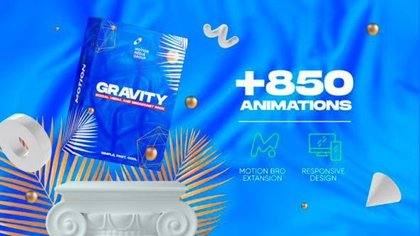 Gravity | Social Media and Broadcast Pack