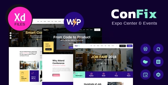 ConFix – Expo & Events WordPress Theme