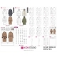 Coat Outer Down Jacket Design Set - GraphicRiver Item for Sale