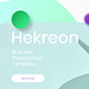 Hakreon – Business Google Slides Template - GraphicRiver Item for Sale