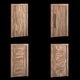 Interior-exterior Wooden Door - 3DOcean Item for Sale