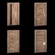 Interior-exterior Wooden Door - 3DOcean Item for Sale