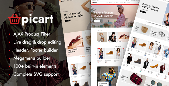 Picart - Fashion WooCommerce WordPress Theme