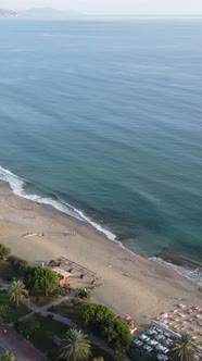 Beach at the Seaside Resort Town